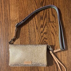 Consuela Dee Dee Uptown Crossbody Wristlet Wallet Purse (NWOT)